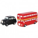 London Bus and Taxi Salt and Pepper Shakers 