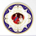 Royal Wedding Kiss Bone China Plate